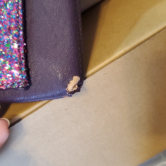 Purple Sparkle Grace Adele Purse - Picture 6 of 6